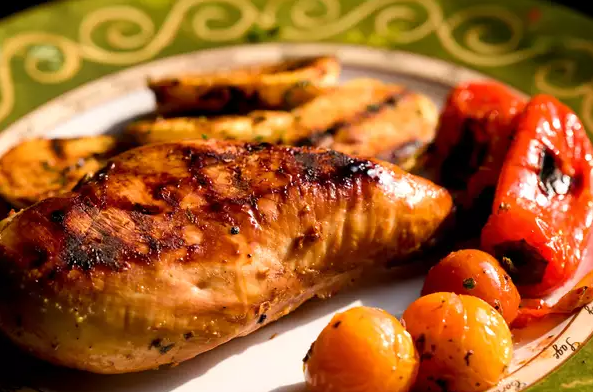 Image of grilled lemon chicken